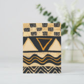 Southwest Tribal Native American Design Briefkaart (Staand voorkant)