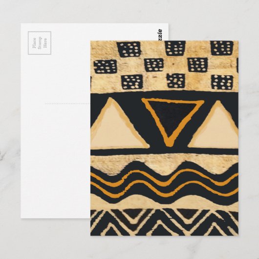 Southwest Tribal Native American Design Briefkaart (Voorkant / Achterkant)