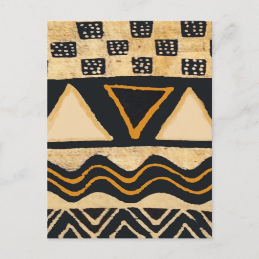 Southwest Tribal Native American Design Briefkaart (Voorkant)