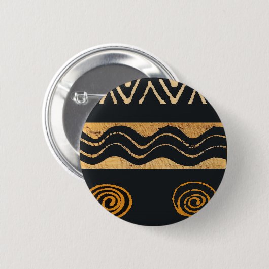 Southwest Tribal Native American Design Ronde Button 5,7 Cm (Voorkant /achterkant)