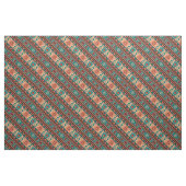 Southwest Tribal Pattern Turquoise Terracotta Stof (Yard (91,4 cm))