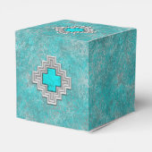 Southwest Turquoise Bedankdoosjes (Achterkant)
