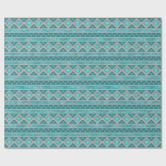 Southwest Turquoise Cadeaupapier (Vlak)