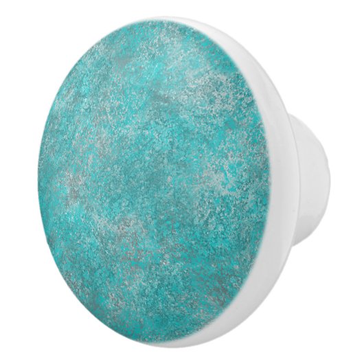 Southwest Turquoise Keramische Knop (Rechts)