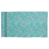 Southwest Turquoise Kussensloop (Voorkant-Links)