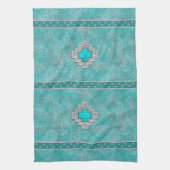 Southwest Turquoise Theedoek (Verticaal)