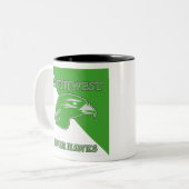 Southwest Tweekleurige Koffiemok (Voorkant links)