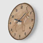 Southwest Walking Pronghorn Antelope Old West Grote Klok (Hoek)