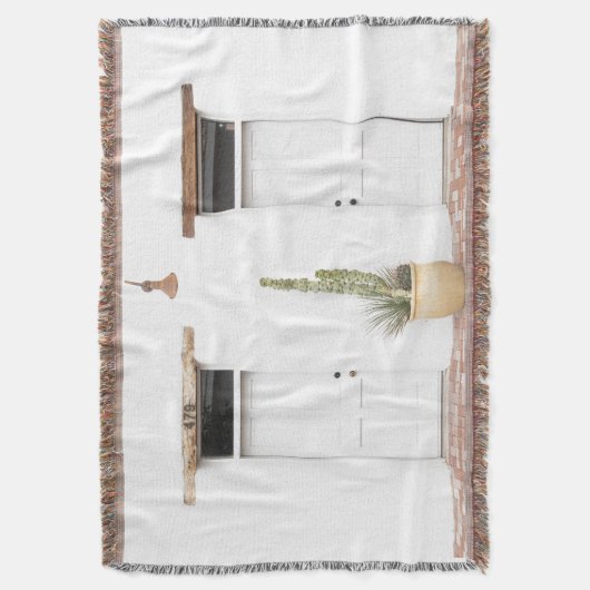 Southwest White Entry Deken (Voorkant Verticaal)