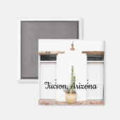 Southwest White Entry Magneet (Voorkant / Achterkant)