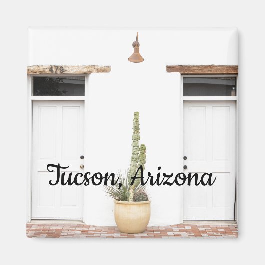 Southwest White Entry Magneet (Voorkant)