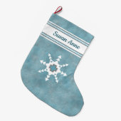 Southwest Winter Gepersonaliseerd Grote Kerstsok (Voorkant (Hangend))