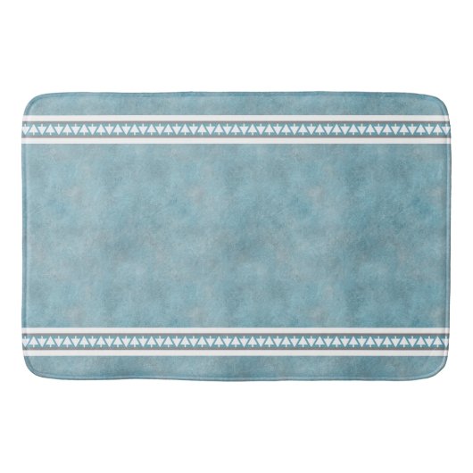 Southwest Winter Pines Badmat (Voorkant)