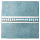 Southwest Winter Pines Tegeltje (Voorkant)