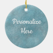 Southwest Winter Snowflake Keramisch Ornament (Achterkant)