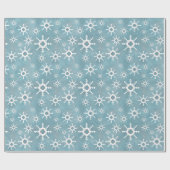 Southwest Winter Snowflakes Cadeaupapier (Vlak)