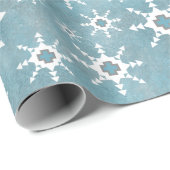 Southwest Winter Snowflakes Cadeaupapier (Rol Hoek)