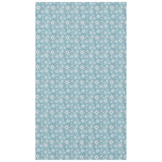 Southwest Winter Snowflakes Tafelkleed (Voorkant)