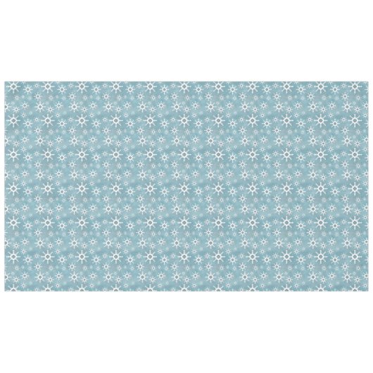 Southwest Winter Snowflakes Tafelkleed (Voorkant (Horizontaal))