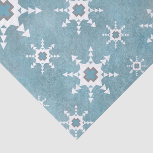 Southwest Winter Snowflakes Tissuepapier (Detail)