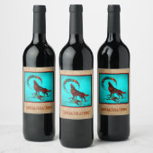 Southwest Wolf Wine Label Wijn Etiket (Flessen)