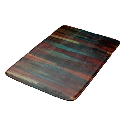 Southwest Wood Abstract Badmat (Gekanteld)