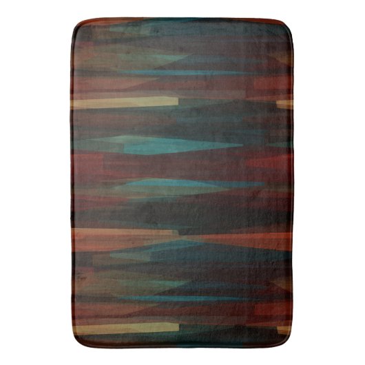 Southwest Wood Abstract Badmat (Voorkant Verticaal)