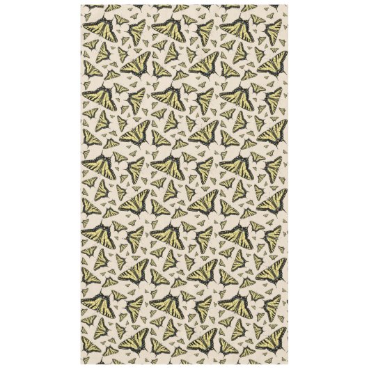 Southwest Yellow Swallowtail Butterflies Large Tafelkleed (Voorkant)