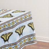 Southwest Yellow Swallowtail Butterflies medium Tafelkleed (Voorbeeld)