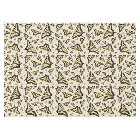 Southwest Yellow Swallowtail Butterflies medium Tafelkleed (Voorkant (Horizontaal))