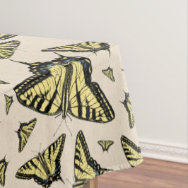 Southwest Yellow Swallowtail Butterflies medium Tafelkleed