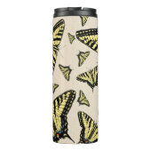 Southwest Yellow Swallowtail Butterflies Patroon Thermosbeker (Achterkant)