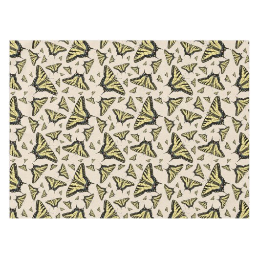 Southwest Yellow Swallowtail Butterflies Small Tafelkleed (Voorkant (Horizontaal))