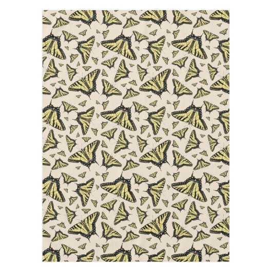 Southwest Yellow Swallowtail Butterflies Small Tafelkleed (Voorkant)