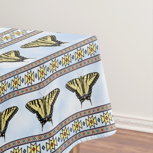 Southwest Yellow Swallowtail Butterflies Small Tafelkleed (Voorbeeld)