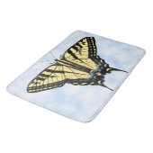Southwest Yellow Swallowtail Butterfly Blue Sky Badmat (Gekanteld)