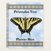 Southwest Yellow Swallowtail Butterfly Custom Planner (Voorkant)