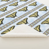 Southwest Yellow Swallowtail Butterfly Small Sherpa Deken (3/4)