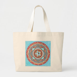 Southwest Yin Yang Bag Grote Tote Bag