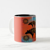 SOUTHWESTELIJKE BEER ART TWEEKLEURIGE KOFFIEMOK (Voorkant links)