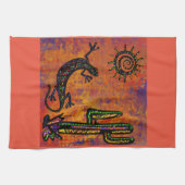 SOUTHWESTELIJKE LIZARD THEEDOEK (Horizontaal)