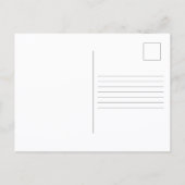 Southwestern Adobe House with Desert Landscape  Briefkaart (Achterkant)