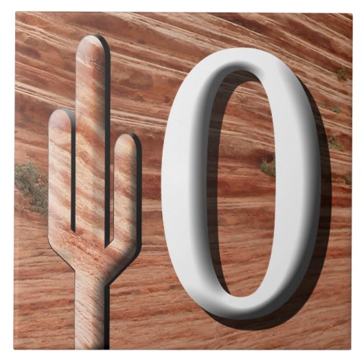 Southwestern adres Tegel nummer (aanvraag) Tegeltje (Voorkant)