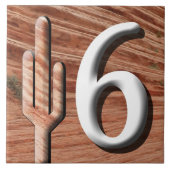 Southwestern adres Tegel nummer (aanvraag) Tegeltje (Voorkant)