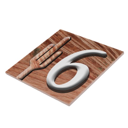 Southwestern adres Tegel nummer (aanvraag) Tegeltje (Zijkant)