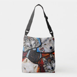 SOUTHWESTERN ART CROSSBODY TAS