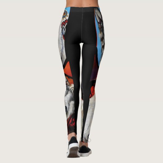 SOUTHWESTERN ART LEGGINGS (Achterkant)