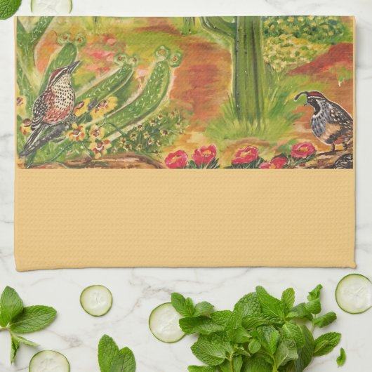 Southwestern Art Theedoek (Gevouwen)