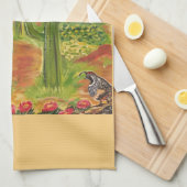 Southwestern Art Theedoek (Quarter Fold)