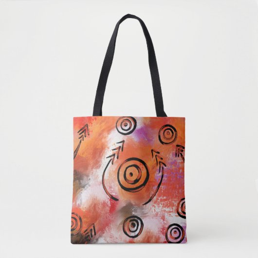 Southwestern Art Tote Bag (Voorkant)